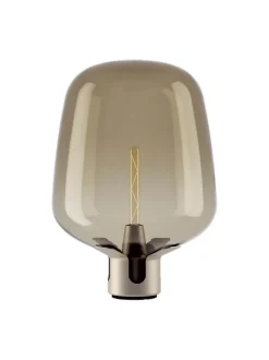 Flar large bordlampe, pearl/honey