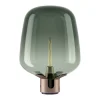 Flar large bordlampe, terra/turquoise