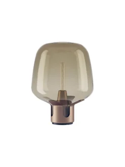 Flar medium bordlampe, terra/honey