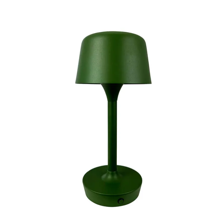 Flow LED bordlampe / batterilampe, mørkegrøn