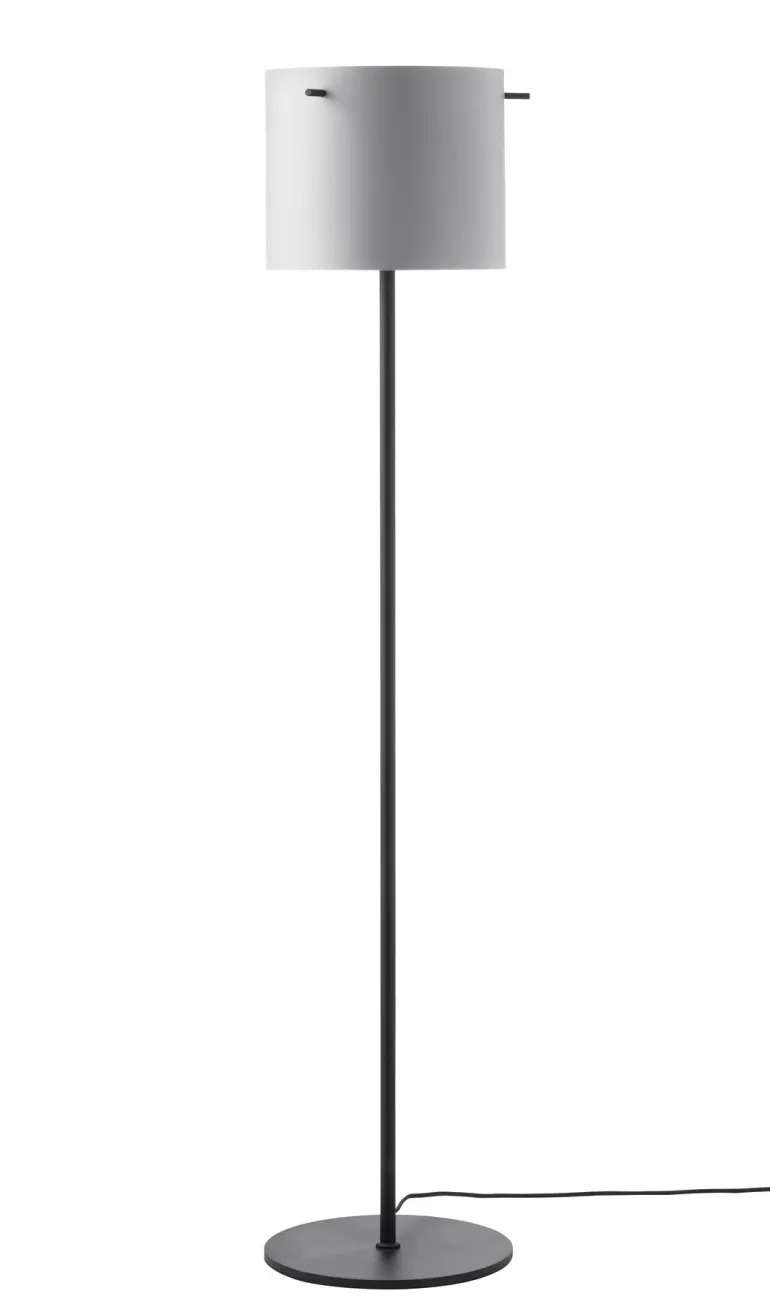 FM1954 gulvlampe, mat hvid