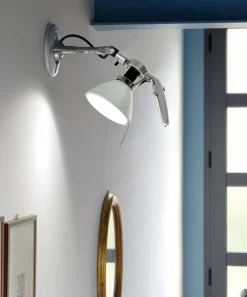 Fortebraccio Ø11 væglampe / loftlampe, hvid