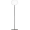 Glo-Ball F3 gulvlampe, sølv
