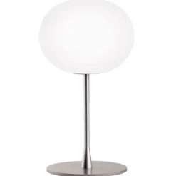 Glo-Ball T1 bordlampe, sølv