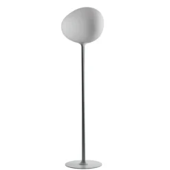 Gregg grande gulvlampe, hvid/hvid