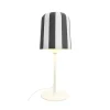 Gry bordlampe, grå/hvid