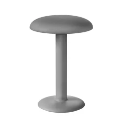 Gustave Bordlampe / Batterilampe, rå aluminium