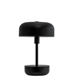 Haipot portable bordlampe/batterilampe, sort