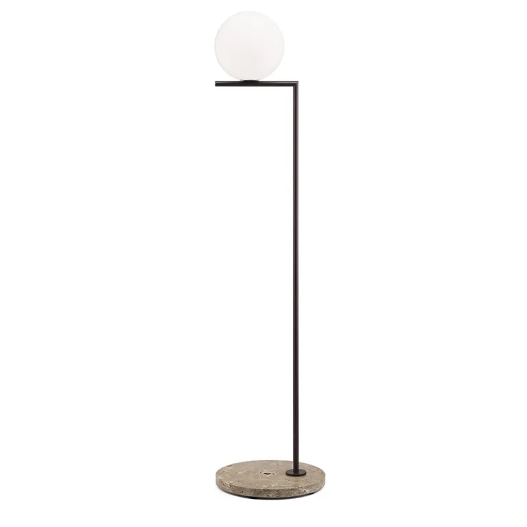 IC Light F1 udendørs gulvlampe, brun/brun