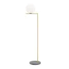 IC Light F2 udendørs gulvlampe, messing/grå lava