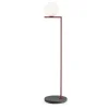 IC Light F1 udendørs gulvlampe, rød/sort lava