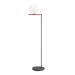 IC Light F2 udendørs gulvlampe, rød/sort lava