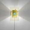 24 Karat Blau væglampe