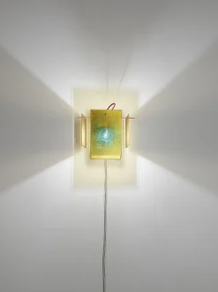 24 Karat Blau væglampe