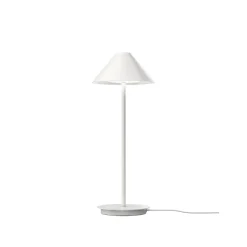 Keglen bordlampe m/bordfod, hvid