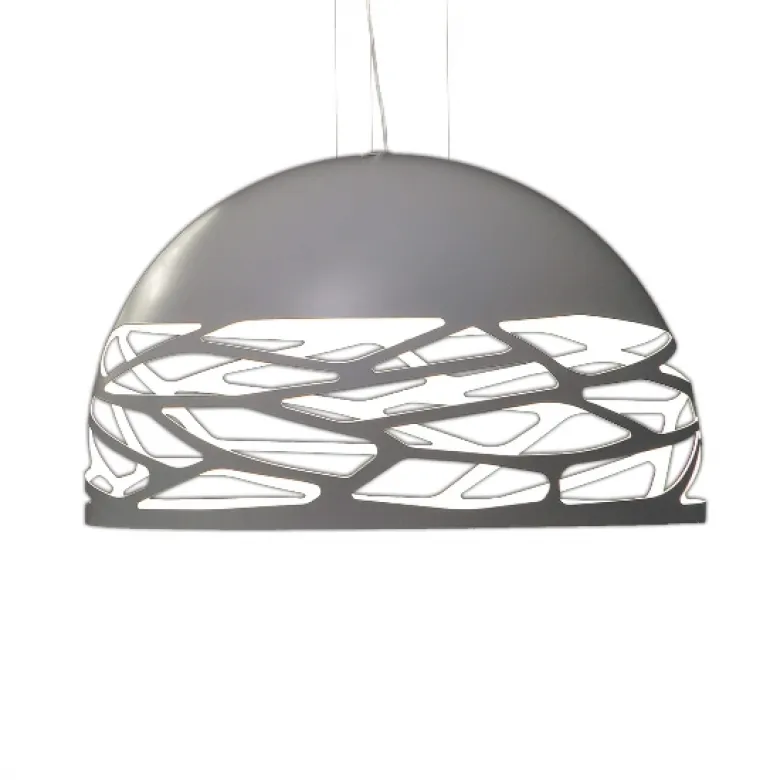 Kelly Medium Dome pendel, hvid