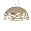Kelly Medium Dome pendel, mat pearl