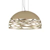 Kelly Small Dome pendel, mat pearl