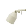 Klip lampe, varm grå