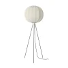 Knit-Wit Ø60 gulvlampe høj, pearl hvid