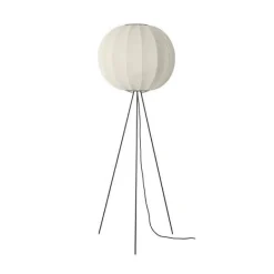 Knit-Wit Ø60 gulvlampe høj, pearl hvid