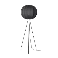 Knit-Wit Ø60 gulvlampe høj, sort