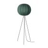 Knit-Wit Ø60 gulvlampe høj, tweed grøn