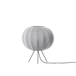 Knit-Wit Ø45 gulvlampe lav, sølv