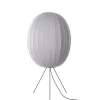 Knit-Wit Ø65 gulvlampe medium, sølv