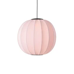 Knit-Wit Ø60 rund pendel LED, lys pink