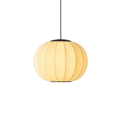 Knit-Wit Ø45 rund pendel LED, sunrise
