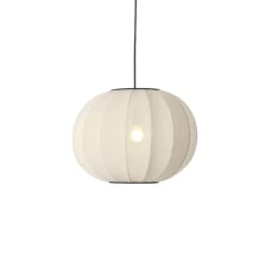 Knit-Wit Ø45 rund pendel, pearl hvid