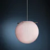 Koi pendel Ø32, rosa/messing