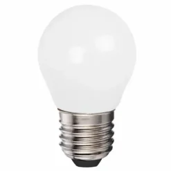 Kronepære LED 4W opal, E27, 2700K