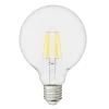 LED Pære Globe 8W Ø95 Klar - E27, Klar