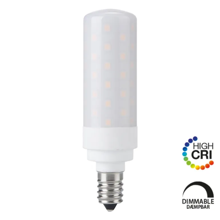 LED T28 rørpære 9W E14 Dim Opal CRI 90