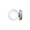 Liila 1 Small væglampe / loftlampe IP44, light silver/opal