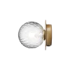 Liila 1 Small væglampe / loftlampe IP44, nordic guld/klar