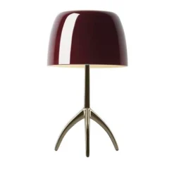 Lumiere Grande, rød/pearl med dæmper