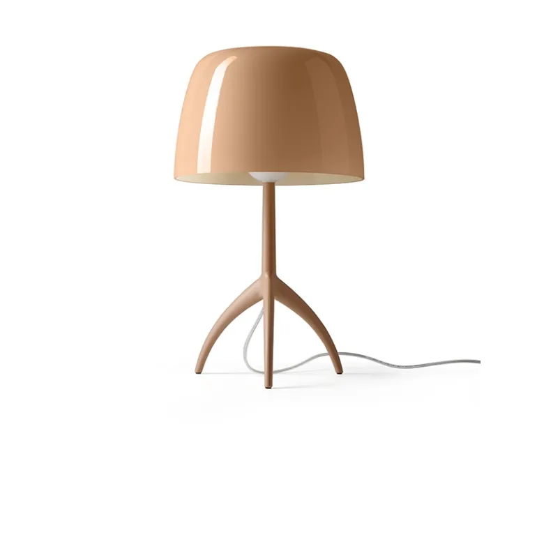 Lumiere Nuances Grande bordlampe, cipria