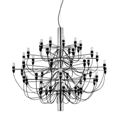 2097/50 lysekrone LED, krom
