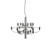 2097/18 lysekrone LED, krom