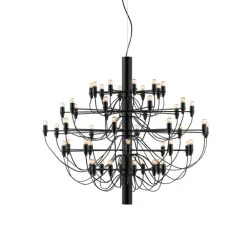 2097/50 lysekrone LED, sort