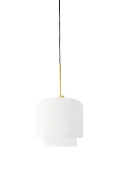 Megumi pendel Ø18, messing/opal