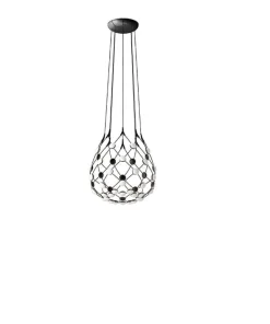 Mesh pendel Ø55 / 1 m ledning, sort