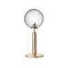 Miira bordlampe, messing/klar