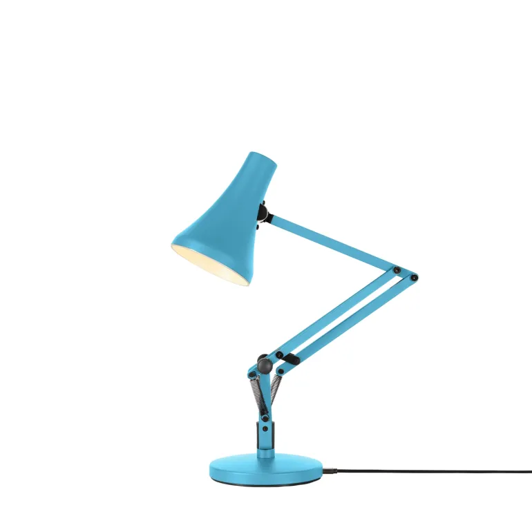 90 Mini Mini bordlampe, turquoise blå