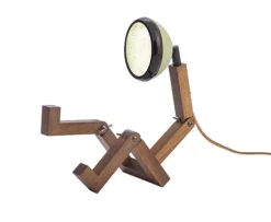 Mini Mr. Wattson bordlampe, Desert grøn