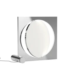 Moonsetter 600 LED gulvlampe, krom/hvid