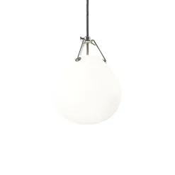 Moser pendel Ø185, mat hvid opal